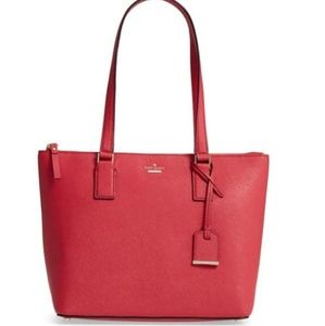 NWT Kate Spade Cameron Street Lucie Tote in Red